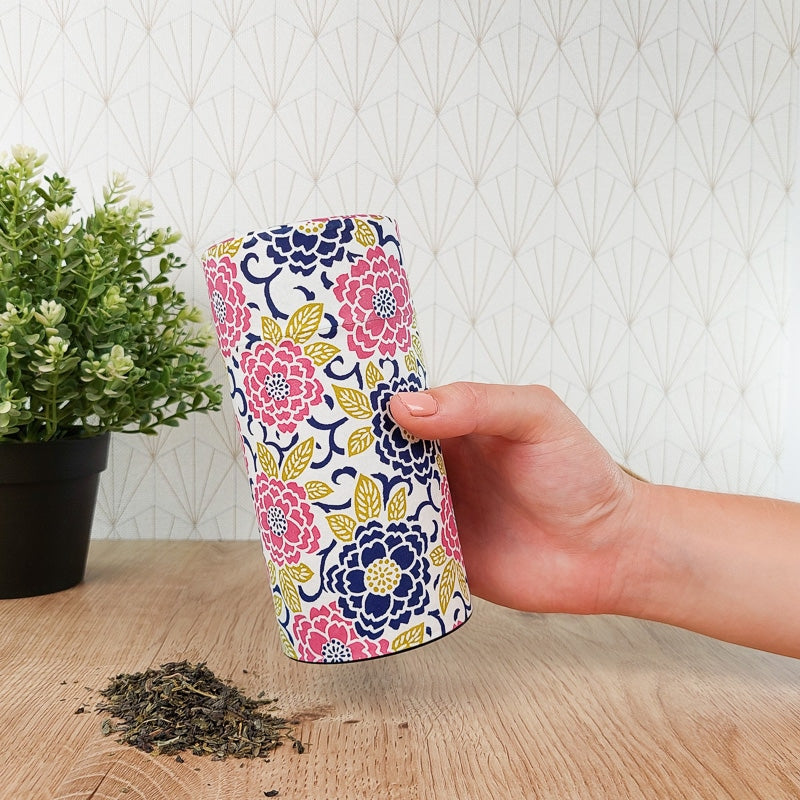 Washi Paper Tea Box - Purple