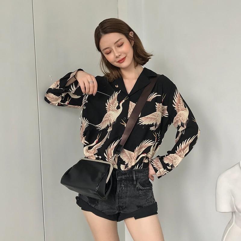 Women’s Japanese Crane Shirt