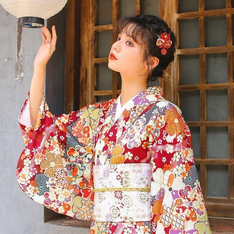 Women’s Japanese Kimono Robe - Haru S