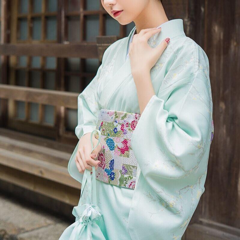 Women’s Japanese Pastel Kimono - Sakura