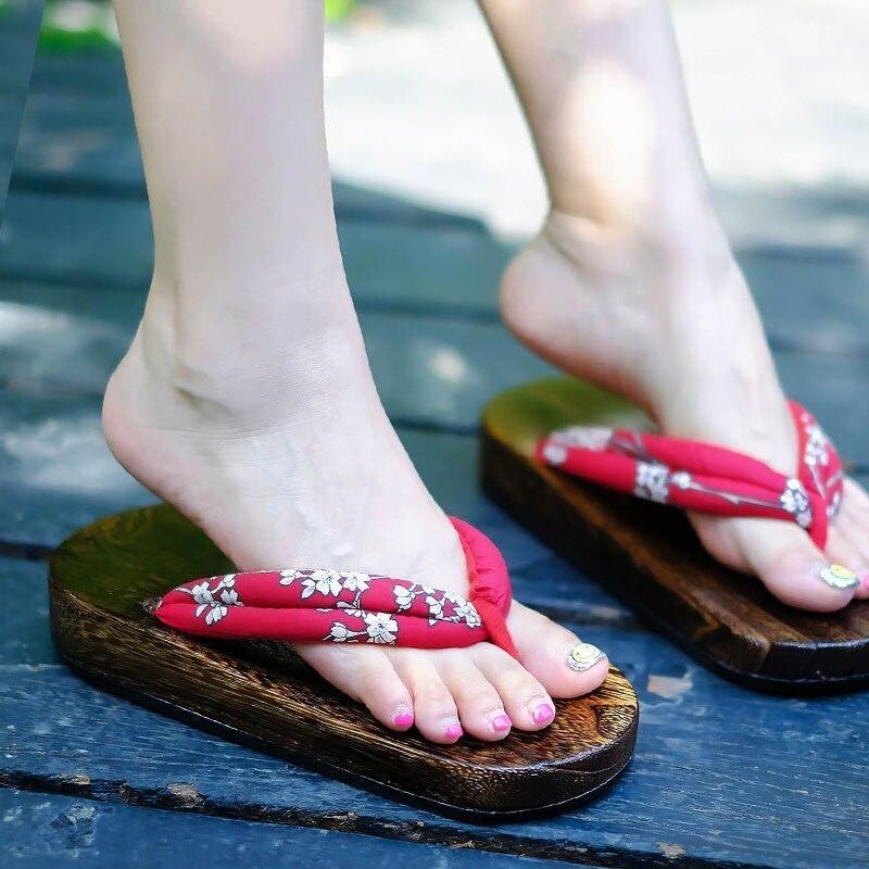 Women’s Modern Geta Sandals - Ume 35