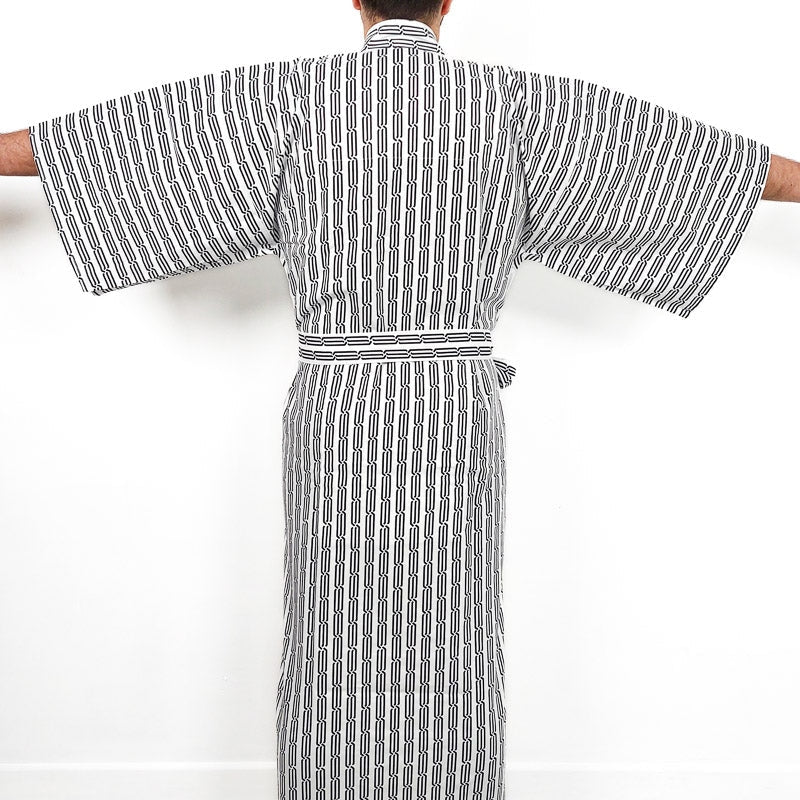 White Japanese Yukata