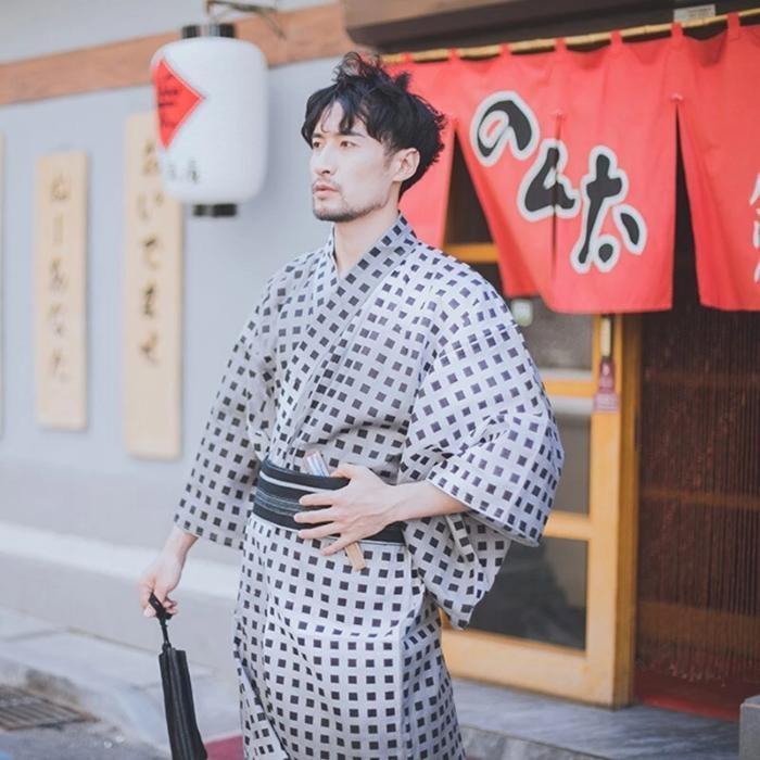 Yukata Kimono Male - Ichimatsu