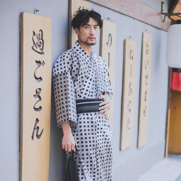 Yukata Kimono Male - Ichimatsu