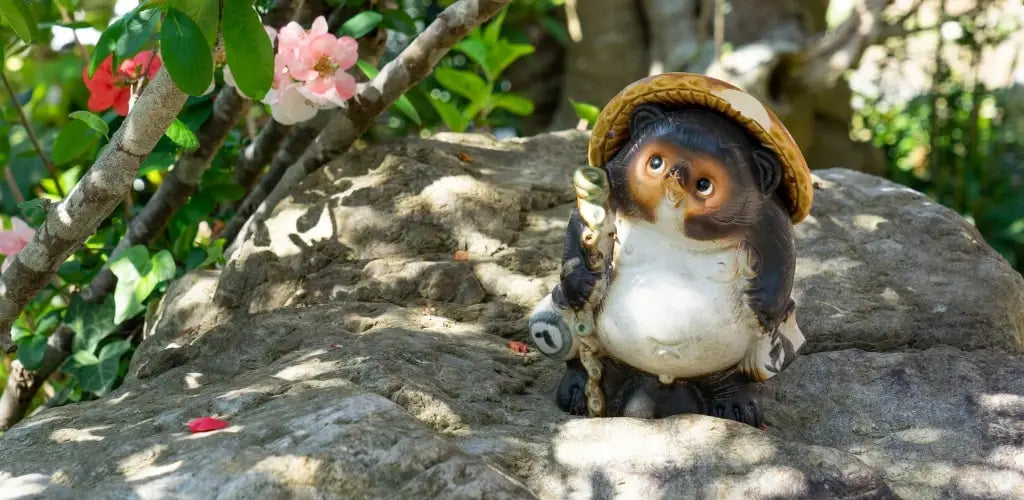 Japanese good luck charm tanuki