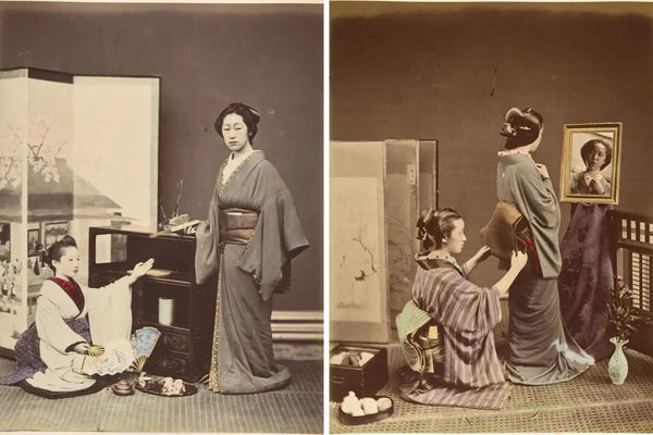 Japanese women of the 1870s
