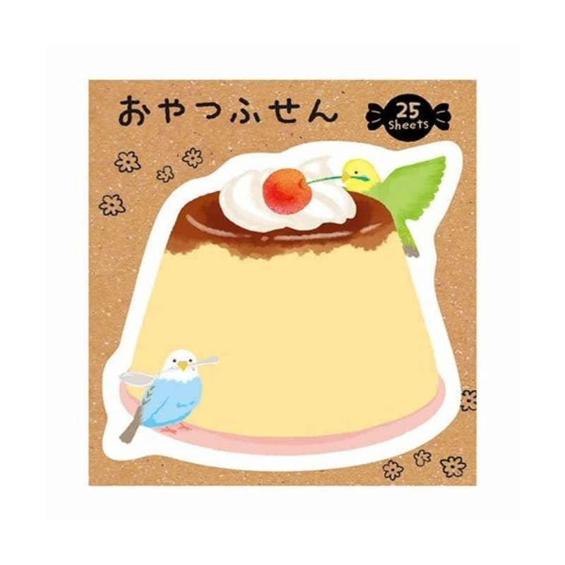 Pudding & Birds sticky notes