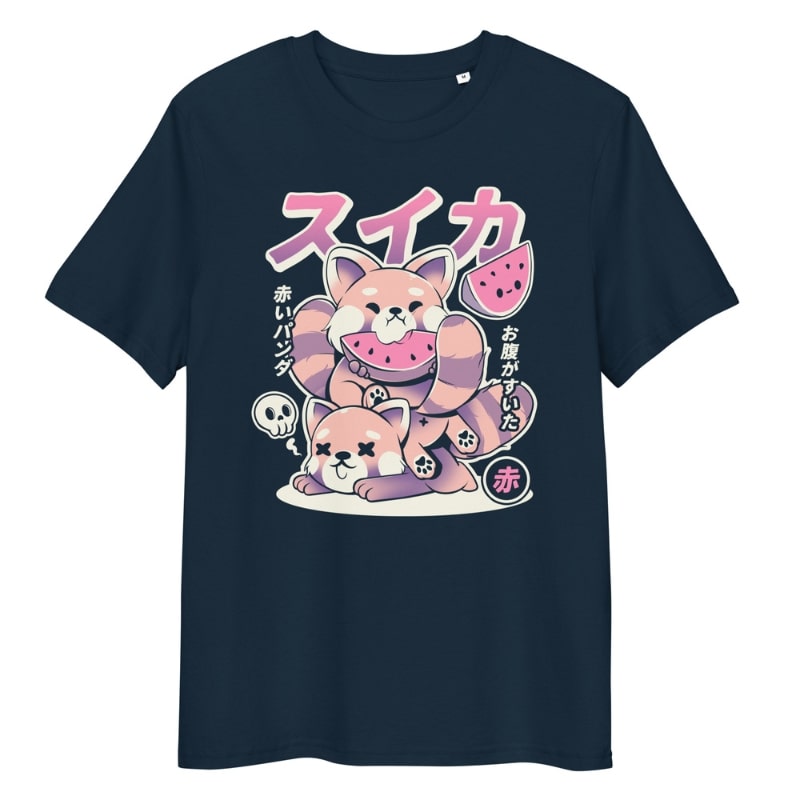 Japanese T-Shirt - Red Panda