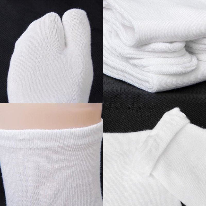 3 Pairs of Japanese Tabi Socks EU 37-43