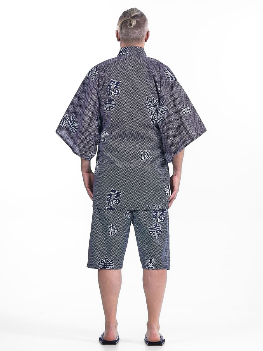 Men’s Japanese Jinbei – Yorokobi