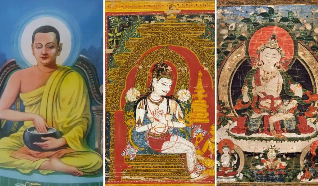 3 main currents of Buddhism