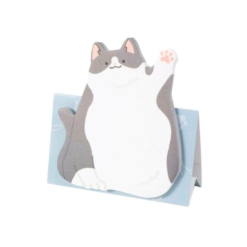 Hi! Cat Grey sticky notes