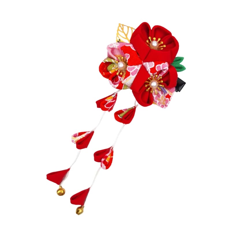 Kanzashi - Flower Hair Clip