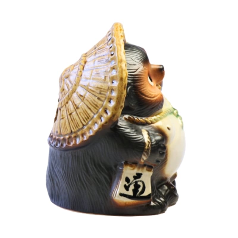 Japanese Tanuki statuette 19 cm