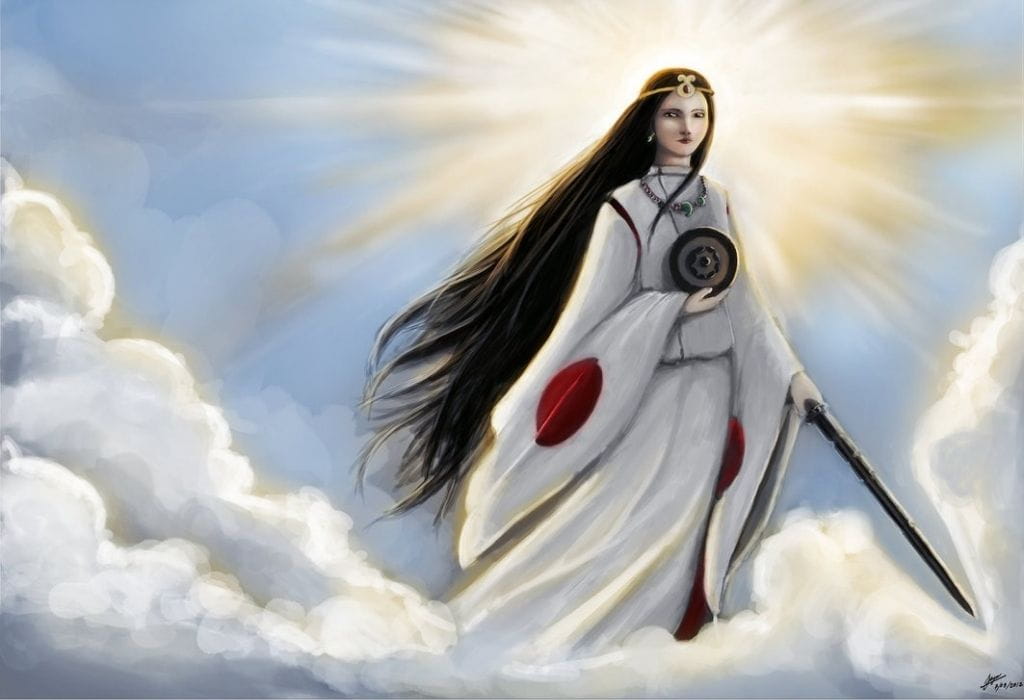 Amaterasu, goddess of the sun