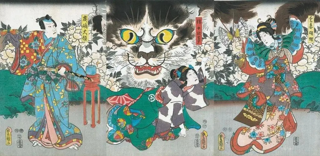 Bakeneko by Utagawa