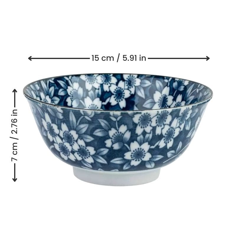 Set of 2 Japanese Rice Bowls