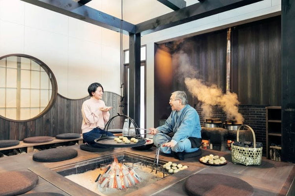 japanese kitchen and zabuton