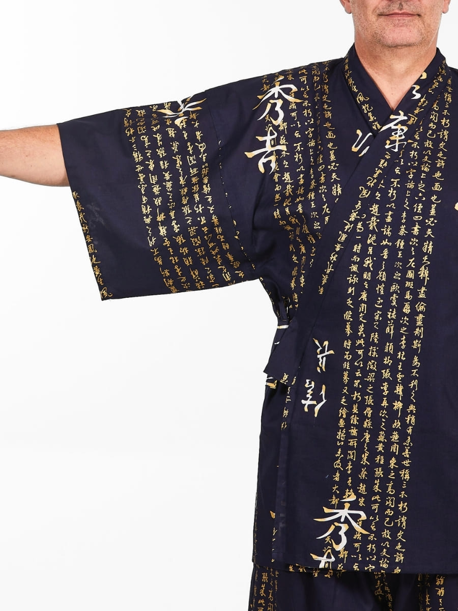 Men's Jinbei - Kanji