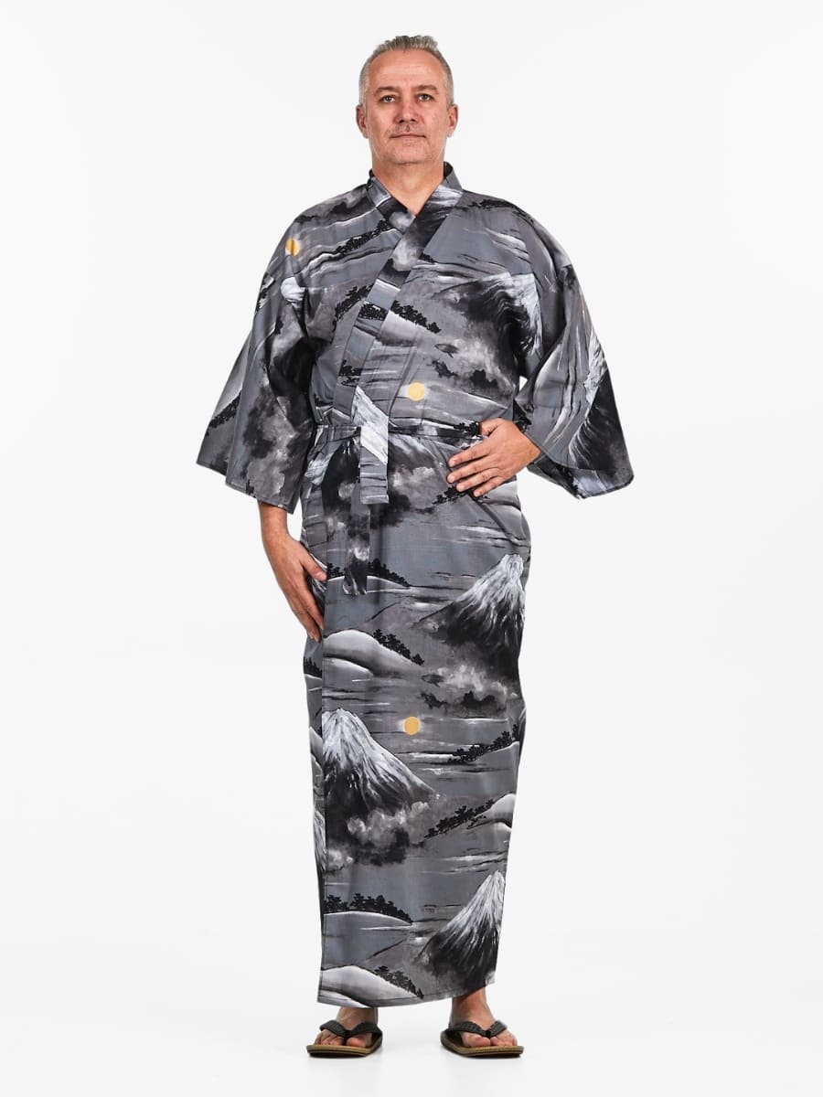 Yukata Men's - Mount Fuji