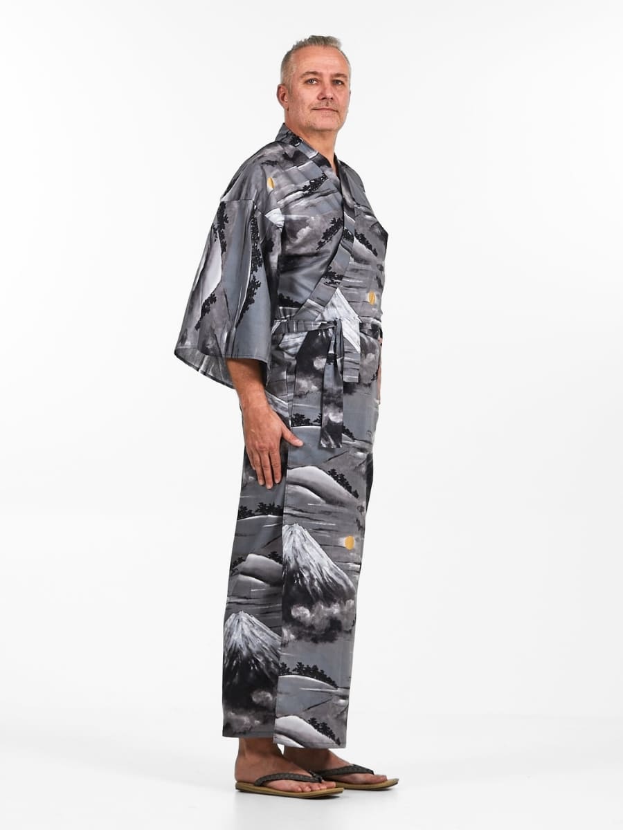 Yukata Men's - Mount Fuji