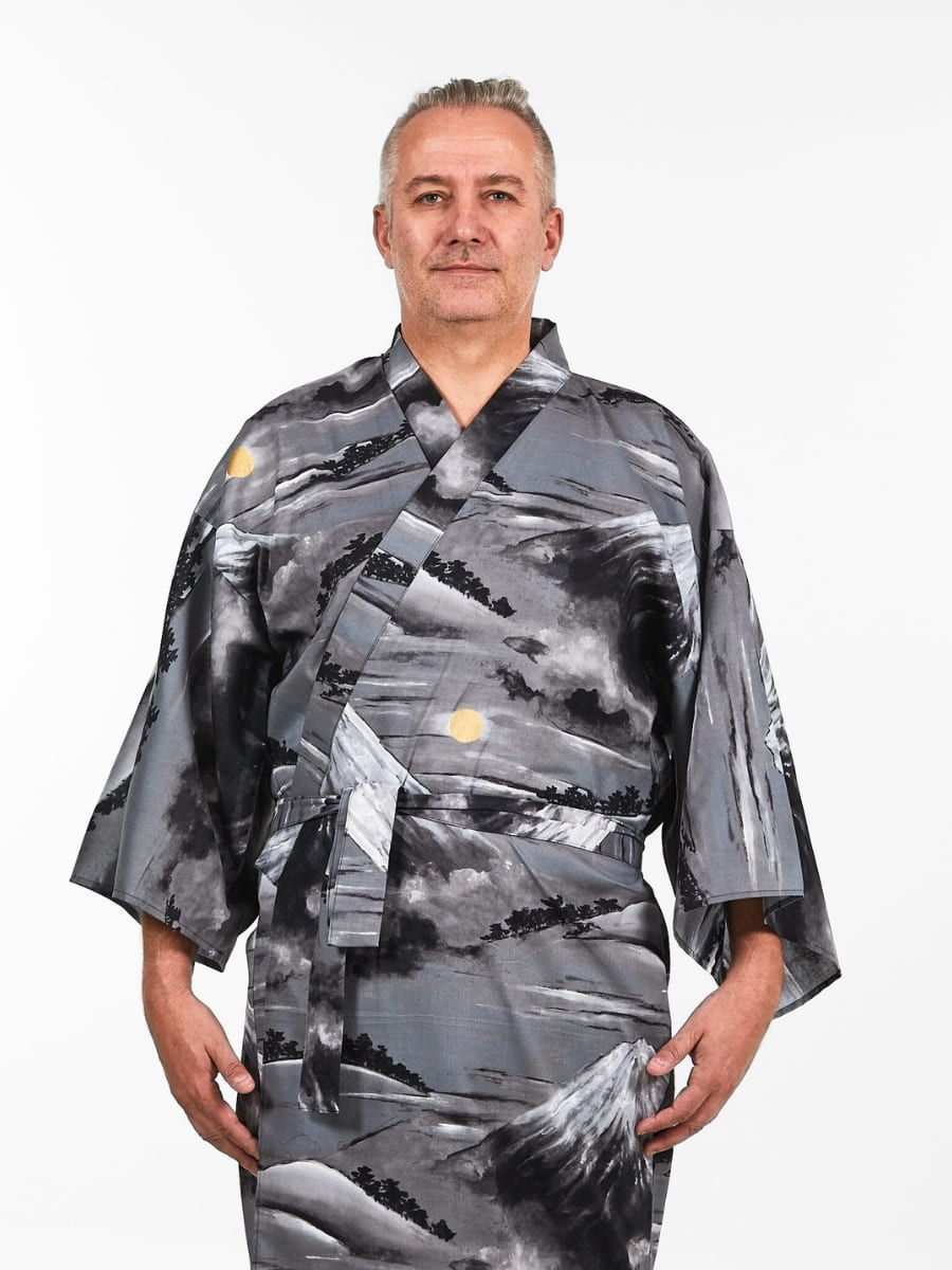 Yukata Men's - Mount Fuji