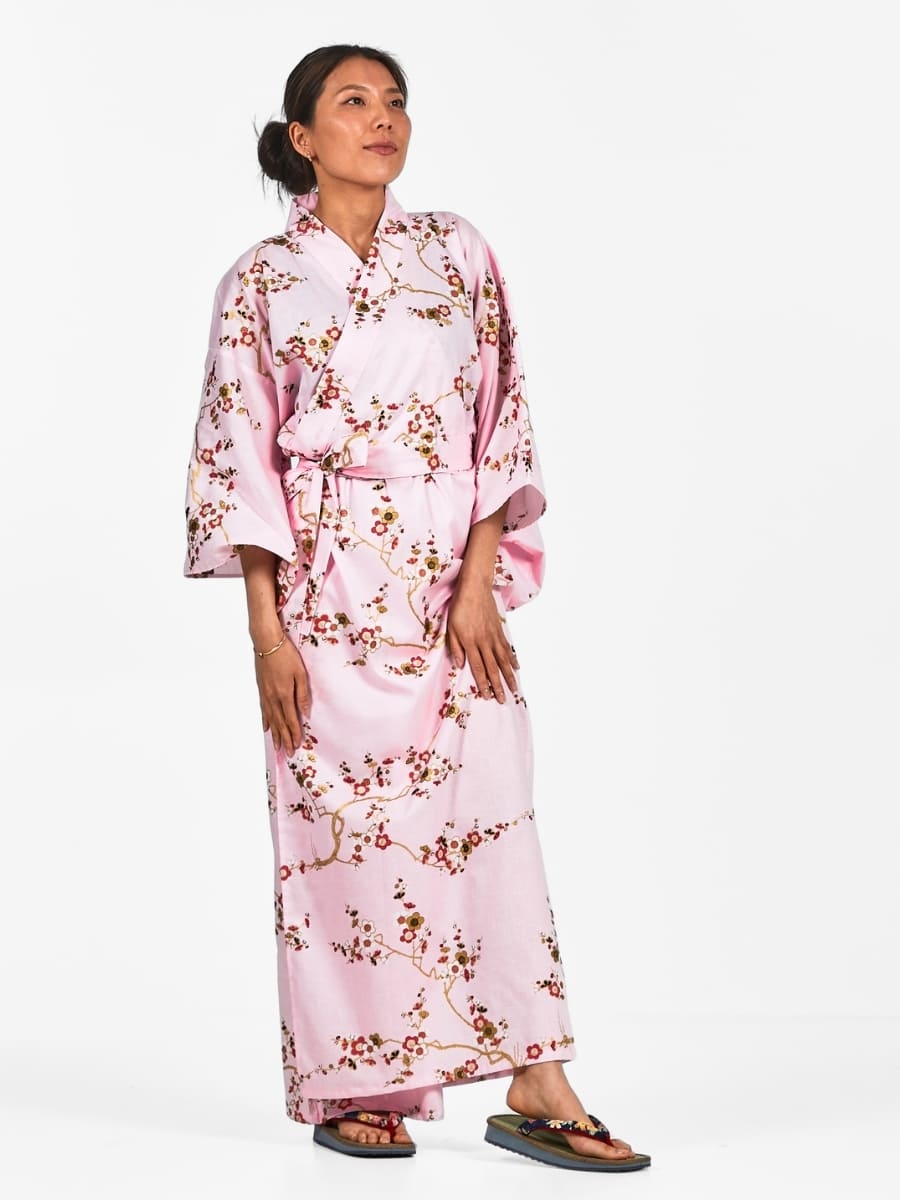 Women's Yukata Kimono - Ōgonbai