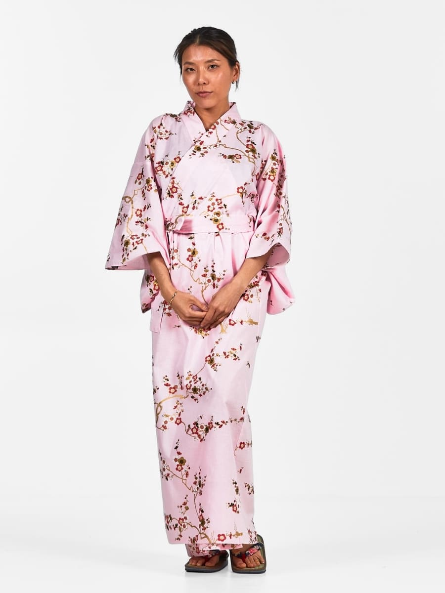 Women's Yukata Kimono - Ōgonbai