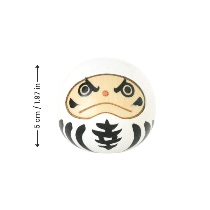 Kokeshi Daruma - White