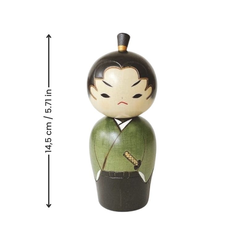 Young Samurai Kokeshi