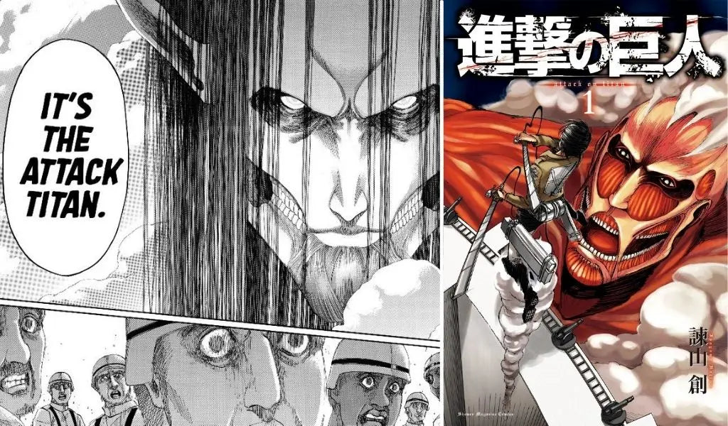attack on titan manga