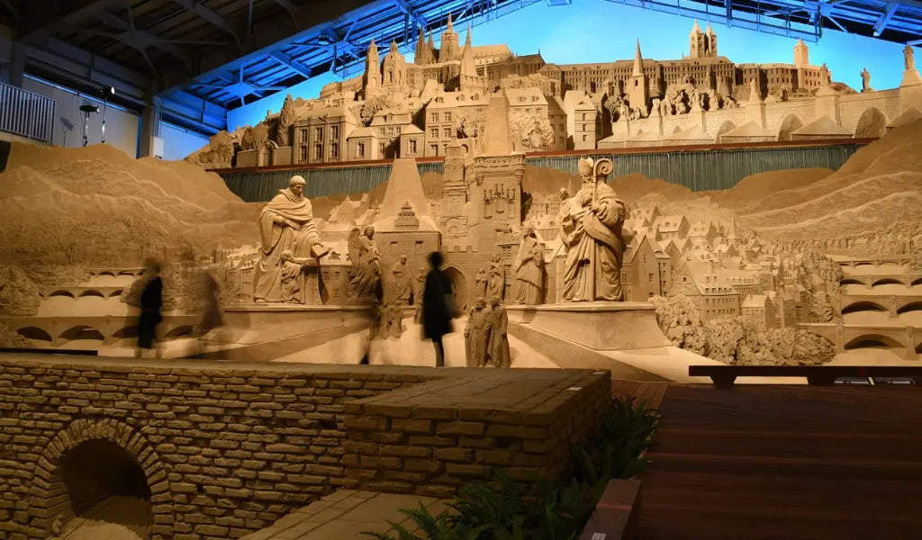 The Tottori sand museum