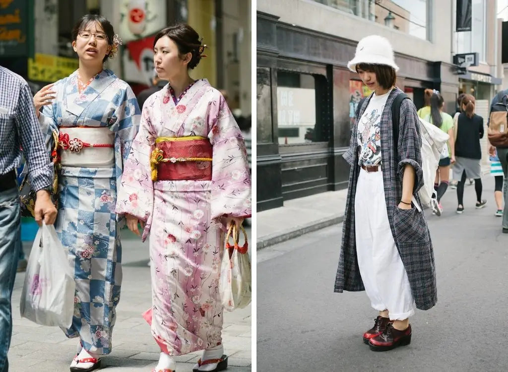 Street style in the streets of Tokyo