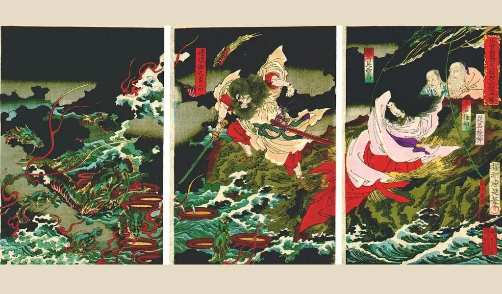 Susanoo vs Yamata no Orochi