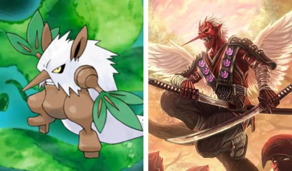 Shiftry vs Tengu