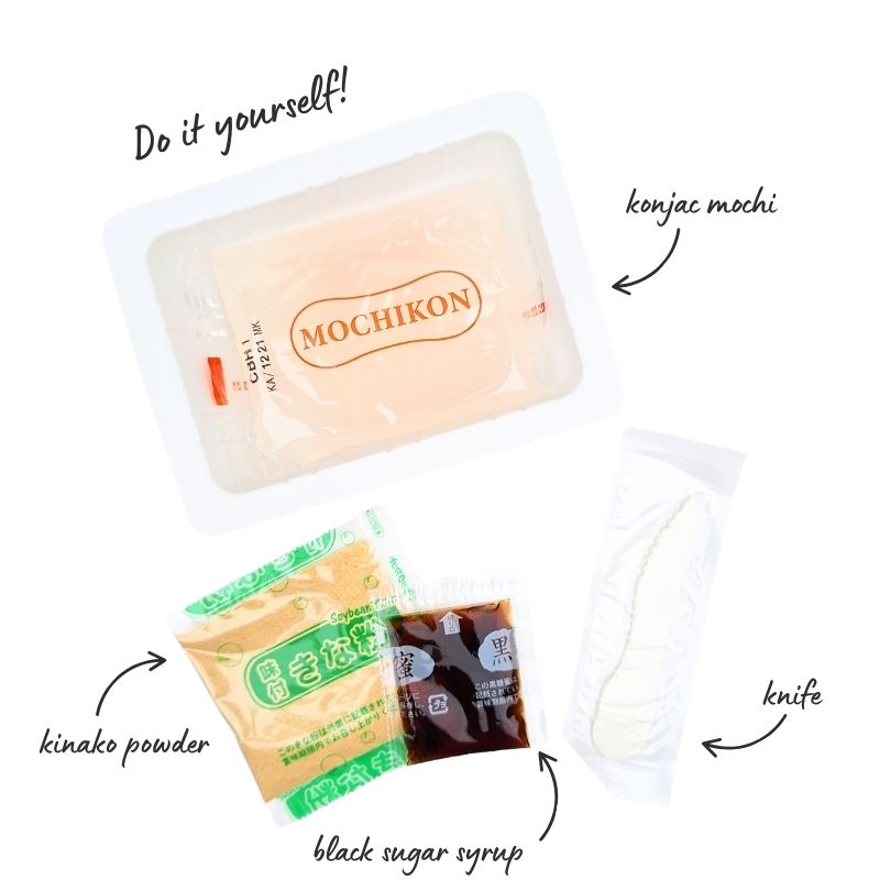 Mochikon Konjac Jelly – Brown Sugar & Kinako