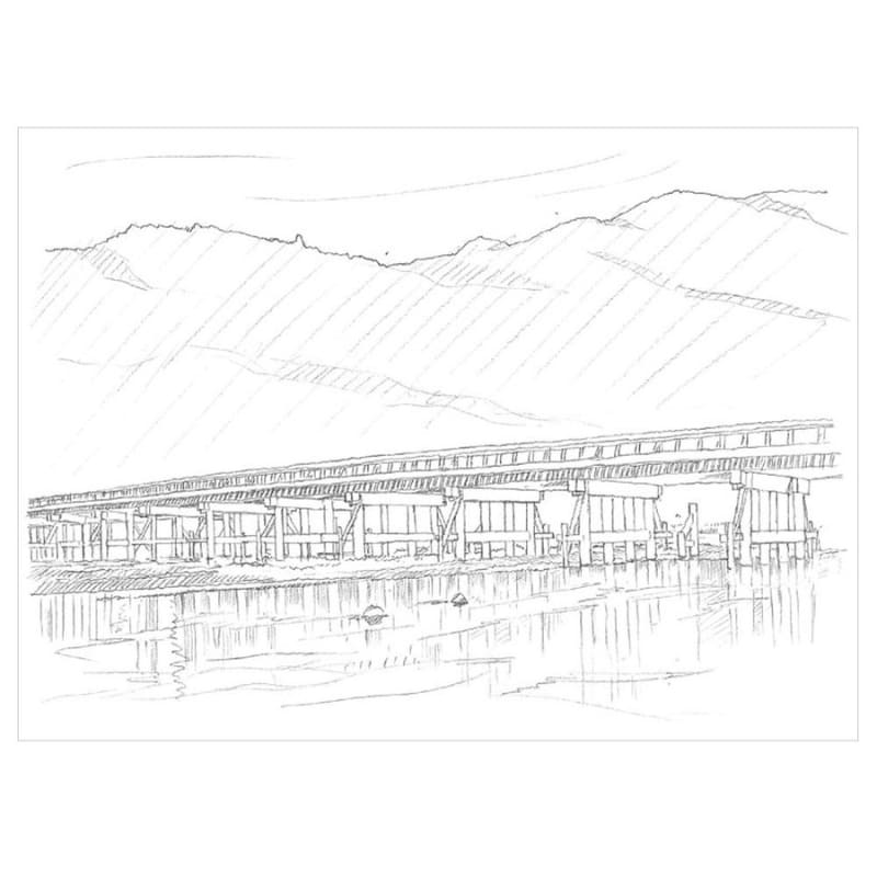 Adult Coloring Pages – The Four Seasons of Kyoto
