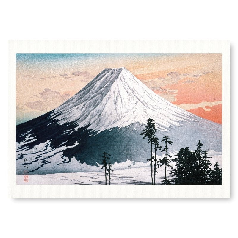 Mount Fuji Print Poster