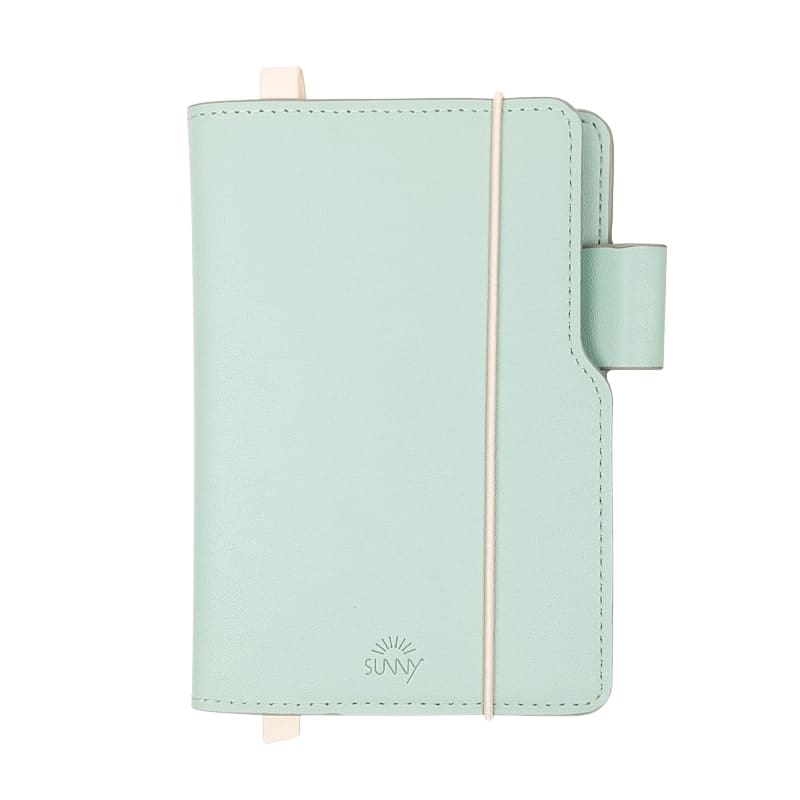 Japanese Sunny Planner Monthly Perpetual Agenda - Green