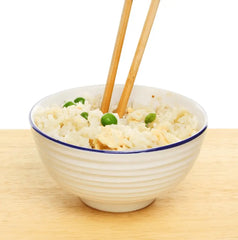 chopsticks in rice