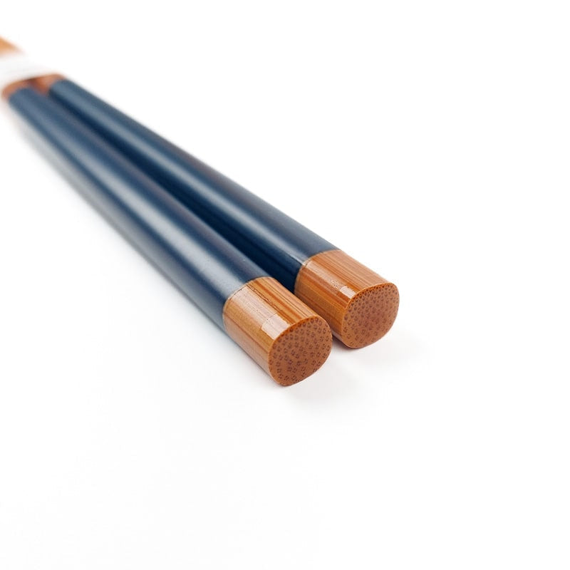 Blue Bamboo Japanese Chopsticks