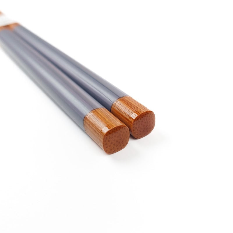 Japanese Bamboo Chopsticks Dark Grey