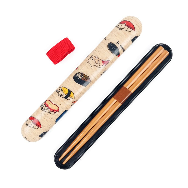 Japanese chopsticks &amp; Sushi Cat boxed set