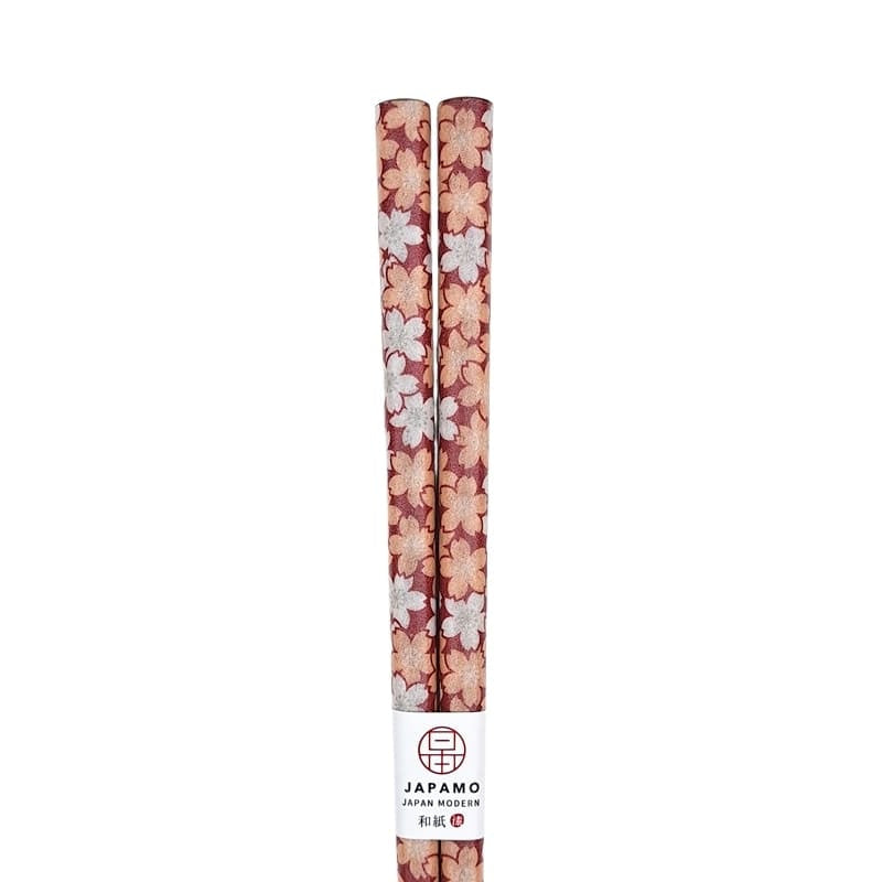 Baguettes Japonaises Sakura Rouge