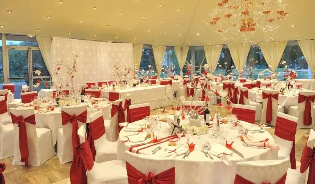 Japanese wedding reception banquet