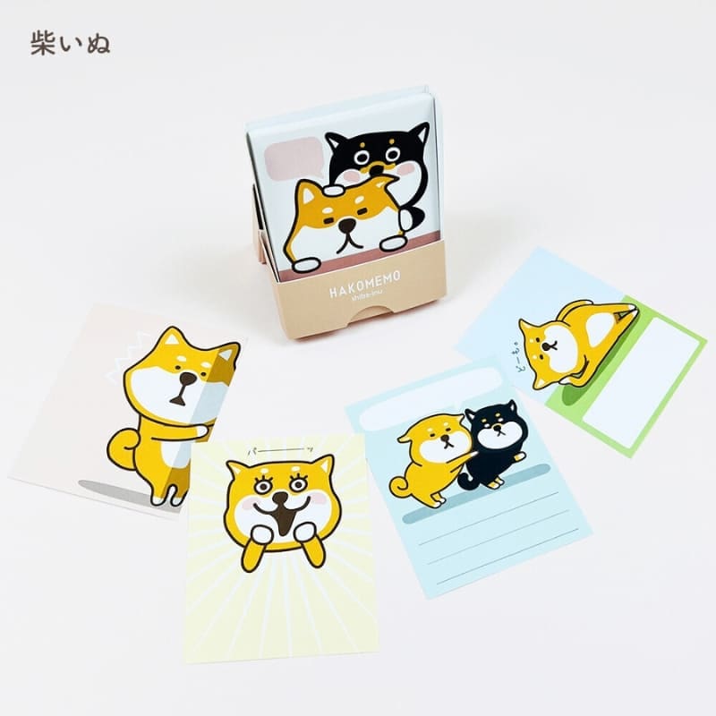 Hakomemo Shiba Inu Memo Block