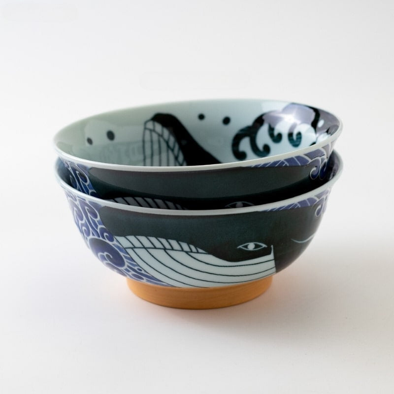 Japanese Whale Donburi Bowl