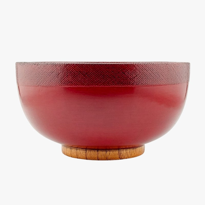 Akai Japanese Lacquered Wood Bowl