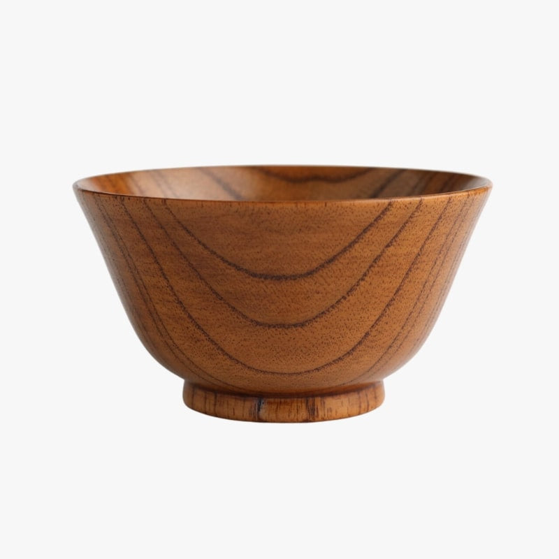 Urushi Japanese Wooden Bowl