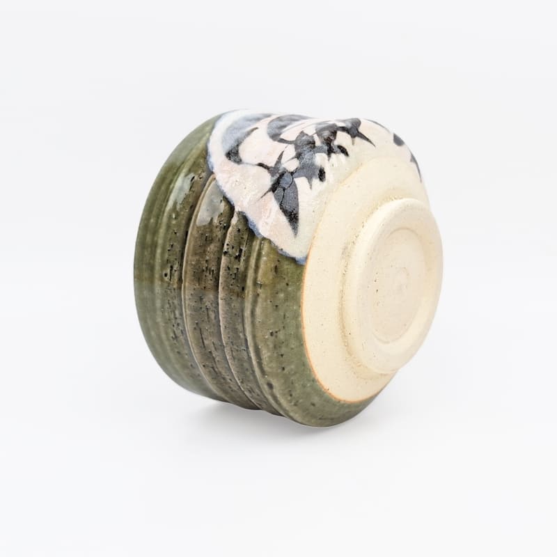 Oribe Ashi Japanese Matcha Bowl